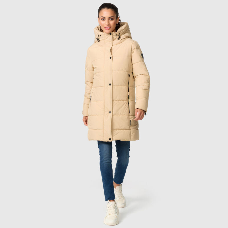 Marikoo Karumikoo XVI Damen Winterjacke Sand Gr&ouml;&szlig;e L - Gr. 40