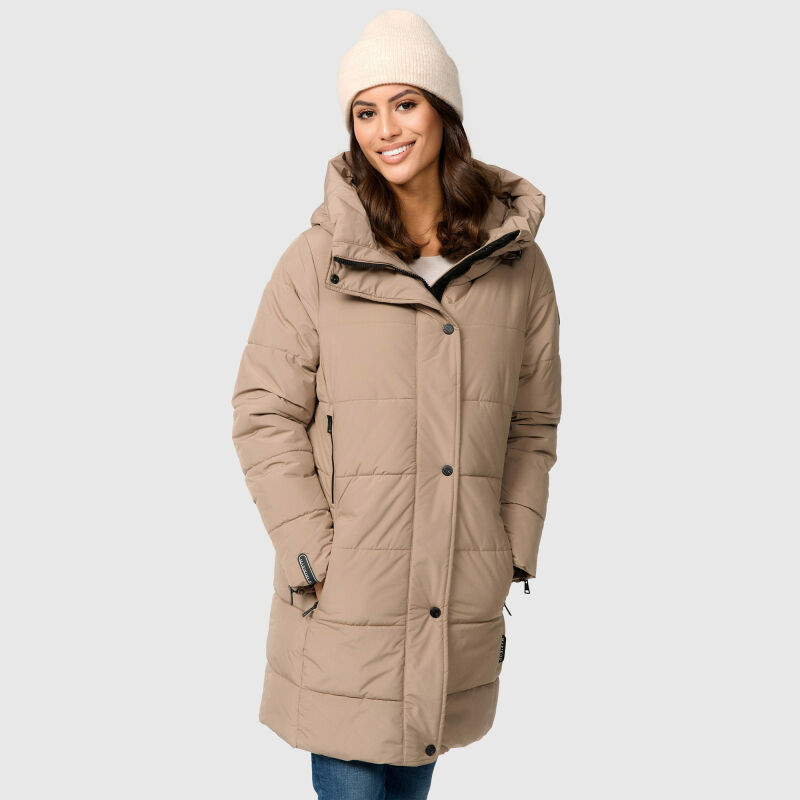Marikoo Karumikoo XVI Damen Winterjacke Taupe Grey Gr&ouml;&szlig;e S - Gr. 36
