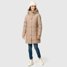 Marikoo Karumikoo XVI Damen Winterjacke Taupe Grey Gr&ouml;&szlig;e L - Gr. 40