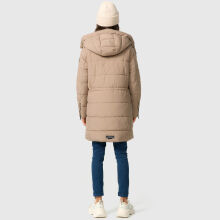 Marikoo Karumikoo XVI Damen Winterjacke Taupe Grey Gr&ouml;&szlig;e L - Gr. 40