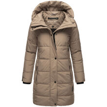 Marikoo Karumikoo XVI Damen Winterjacke Taupe Grey Gr&ouml;&szlig;e XXL - Gr. 44