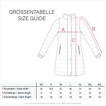 Navahoo Ciao Miau Damen lange Winterjacke