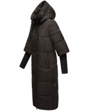 Navahoo Ciao Miau XIV Damen Winterjacke Schwarz Größe L - Gr. 40