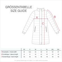 Navahoo Ciao Miau XIV Damen Winterjacke Schwarz Größe L - Gr. 40