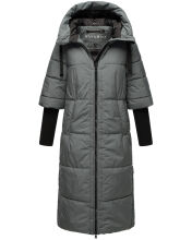 Navahoo Ciao Miau XIV Damen Winterjacke Stormy Blue...