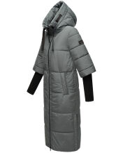 Navahoo Ciao Miau XIV Damen Winterjacke Stormy Blue Größe L - Gr. 40