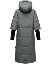 Navahoo Ciao Miau XIV Damen Winterjacke Stormy Blue Größe L - Gr. 40
