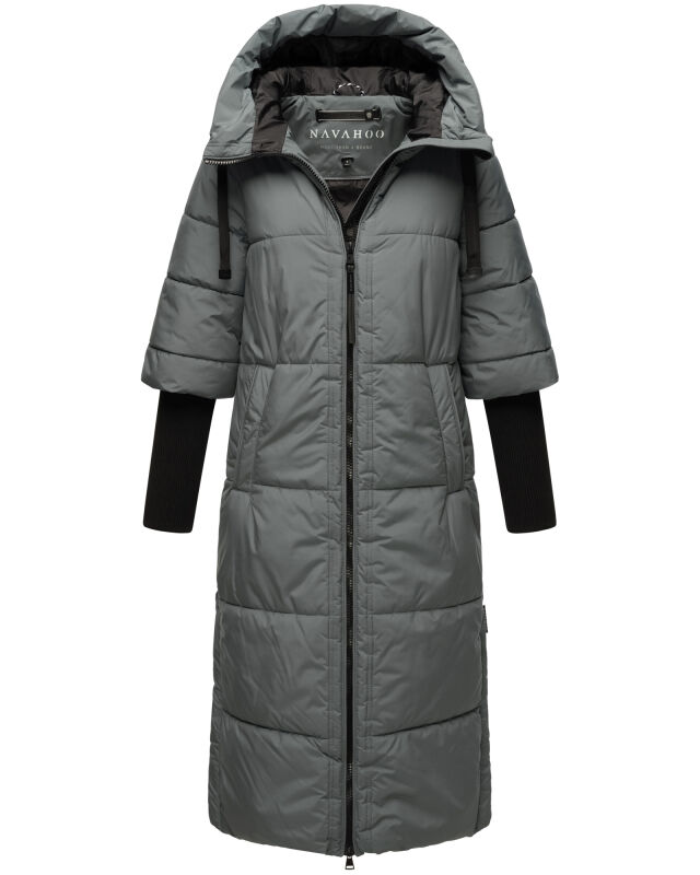 Navahoo Ciao Miau XIV Damen Winterjacke Stormy Blue Gr&ouml;&szlig;e XXL - Gr. 44
