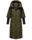 Navahoo Ciao Miau XIV Damen Winterjacke Dark Olive Größe L - Gr. 40