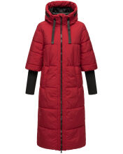 Navahoo Ciao Miau XIV Damen Winterjacke Dark Red Gr&ouml;&szlig;e M - Gr. 38