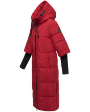 Navahoo Ciao Miau XIV Damen Winterjacke Dark Red Gr&ouml;&szlig;e M - Gr. 38