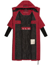 Navahoo Ciao Miau XIV ladies winter jacket Dark Red Größe L - Gr. 40
