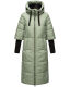 Navahoo Ciao Miau XIV Damen Winterjacke Smokey Mint Gr&ouml;&szlig;e XL - Gr. 42