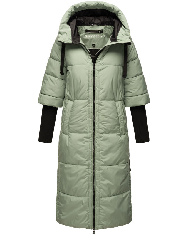 Navahoo Ciao Miau XIV Damen Winterjacke Smokey Mint Größe XXL - Gr. 44
