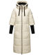 Navahoo Ciao Miau XIV Damen Winterjacke Off White Größe M - Gr. 38