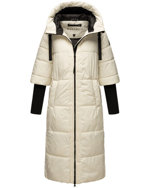 Navahoo Ciao Miau XIV ladies winter jacket Off White Größe XL - Gr. 42