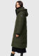Marikoo Zuraraa XVI Damen Winterjacke Dark Olive Größe S - Gr. 36