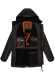 Stone Harbour Rihaa Herren Regenjacke Schwarz Größe XXL - Gr. 2XL