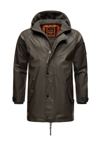 Stone Harbour Rihaa Herren Regenjacke Anthrazit Größe S - Gr. S