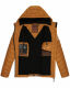 Stone Harbour Zaharoo Herren Steppjacke Ocher Brown Größe XL - Gr. XL