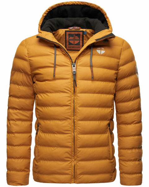 Stone Harbour Zaharoo Herren Steppjacke Ocher Brown Größe XXL - Gr. 2XL