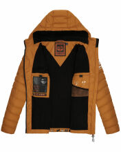 Stone Harbour Zaharoo Herren Steppjacke Ocher Brown Größe XXL - Gr. 2XL