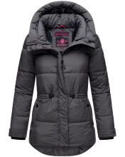 Marikoo Akumaa Damen Winterjacke Anthrazit Größe S - Gr. 36