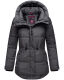 Marikoo Akumaa Damen Winterjacke Anthrazit Größe S - Gr. 36