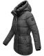 Marikoo Akumaa Damen Winterjacke Anthrazit Größe S - Gr. 36
