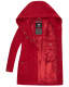 Marikoo Maikoo Damen Trenchcoat Wintermantel Dark Red Größe XS - Gr. 34