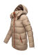 Navahoo Wattewölkchen ladies quilted jacket Taupe Grey Größe XS - Gr. 34