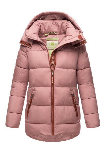 Navahoo Wattewölkchen ladies quilted jacket Dark Rose Größe XS - Gr. 34