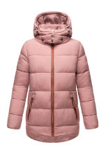 Navahoo Wattew&ouml;lkchen Damen Steppjacke Dark Rose Gr&ouml;&szlig;e M - Gr. 38