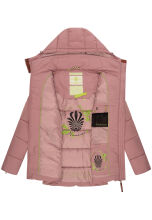 Navahoo Wattew&ouml;lkchen Damen Steppjacke Dark Rose Gr&ouml;&szlig;e M - Gr. 38