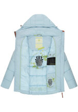 Navahoo Wattew&ouml;lkchen Damen Steppjacke Baby Blue Gr&ouml;&szlig;e XL - Gr. 42