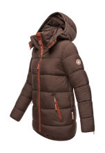 Navahoo Wattewölkchen Damen Steppjacke Dark Choco Größe XS - Gr. 34