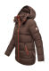 Navahoo Wattewölkchen Damen Steppjacke Dark Choco Größe XS - Gr. 34