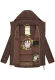 Navahoo Wattewölkchen Damen Steppjacke Dark Choco Größe XS - Gr. 34