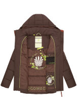 Navahoo Wattew&ouml;lkchen Damen Steppjacke Dark Choco Gr&ouml;&szlig;e S - Gr. 36