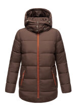 Navahoo Wattew&ouml;lkchen Damen Steppjacke Dark Choco Gr&ouml;&szlig;e XL - Gr. 42