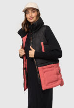Marikoo Kiraraa Damen Weste B958 Schwarz-Rou Größe XS - Gr. 34