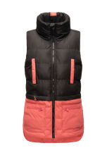 Marikoo Kiraraa Damen Weste B958 Schwarz-Rou Größe M - Gr. 38