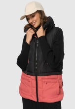 Marikoo Kiraraa Damen Weste B958 Schwarz-Rou Größe L - Gr. 40
