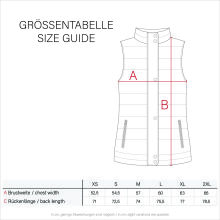 Marikoo Kiraraa Damen Weste B958 Beige-Schwarz Gr&ouml;&szlig;e XS - Gr. 34