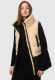 Marikoo Kiraraa Damen Weste B958 Beige-Schwarz Größe M - Gr. 38