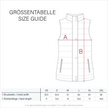 Marikoo Kiraraa Damen Weste B958 Schwarz-Mint Gr&ouml;&szlig;e XS - Gr. 34