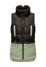 Marikoo Kiraraa Damen Weste B958 Schwarz-Mint Größe L - Gr. 40