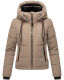 Navahoo Mit Liebe XIV Damen Winter Steppjacke B981 Taupe Grey Größe XS - Gr. 34