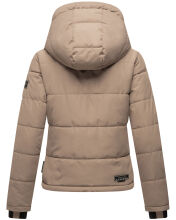 Navahoo Mit Liebe XIV Damen Winter Steppjacke B981 Taupe Grey Gr&ouml;&szlig;e L - Gr. 40