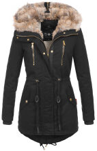 Navahoo Diamond Damen Winterjacke B648a Schwarz Gr&ouml;&szlig;e XL - Gr. 42